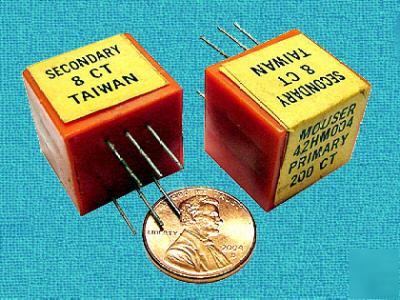 Mini qrp 200:8 modulation / audio transformers (thm-2)