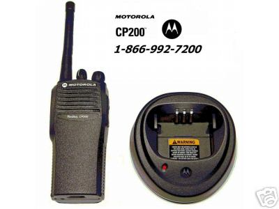 New 16 ch uhf cp 200 4 watt motorola fire police radio 