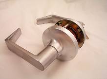 New commercial entry or classroom door lock lever 