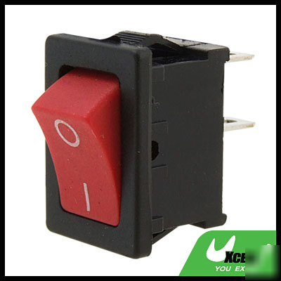 New mini clip-in on/off 2 terminal prong rocker switch 