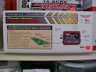 New parmak electric fence charger livestock made in usa 