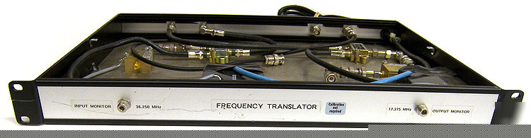 Rf microwave frequency translator system