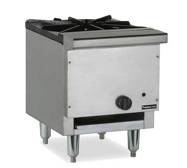 Therma-tek jet burner double stock pot range TSP18-2