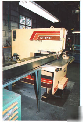 W.a. whitney strippit super hole punching and notching 