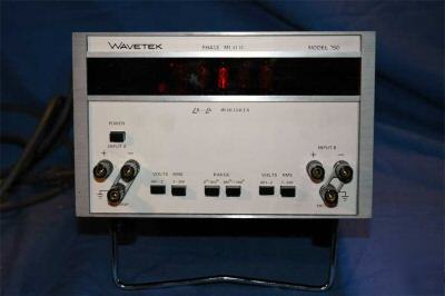 Wavetek 750 digital phase meter