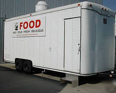 A#1 mobile modular kosher commercial kitchen trailer 