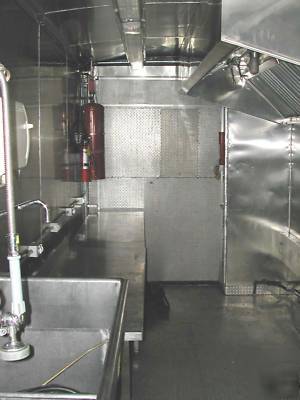A#1 mobile modular kosher commercial kitchen trailer 