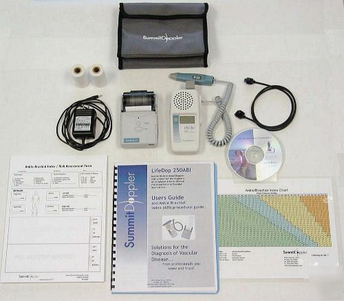 Abi kit ankle brachial doppler pad arterial blood flow