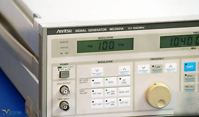Anritsu MG3601A 0.1-1040MHZ signal generator w/warranty