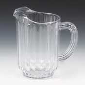 Bouncer rugged plastic pitcher, 60-oz., clear