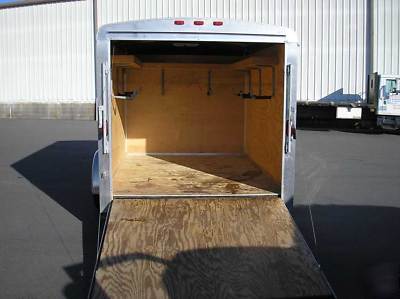 Clarke super dust control system * enclosed trailer *