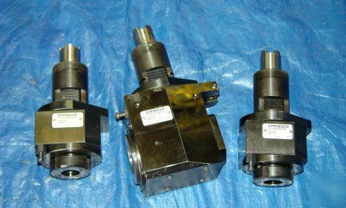 Eppinger live rotary tooling lot of 3 / okuma cnc lathe