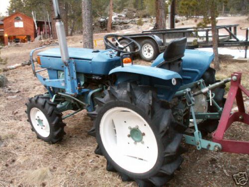 Iseki TS2202-lf 4WD compact utility tractor