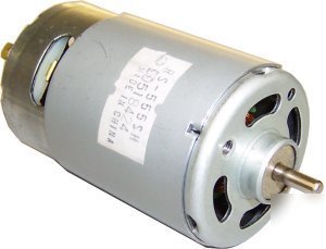 Mabuchi motors rs-555SA with cont.wire, 