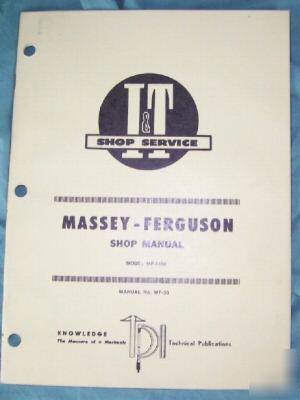 Massey ferguson mf 1150 tractor manual i&t