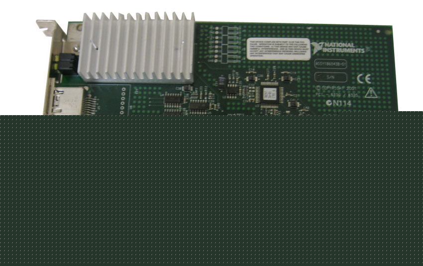 National instruments ni pci-8330 mxi-3 interface