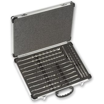 New 20 piece sds+ drill set contained in carry case - 