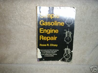 Simple gasoline engine repair book variety of engines