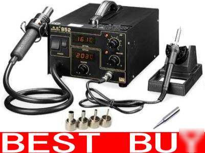 Smd hot air rework station 952 welding soldering iron 