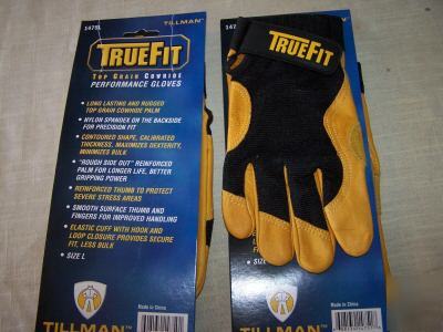 Tillman, cowhide performance gloves large