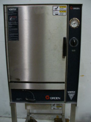 Used groen electric steamer vrc-6E vortex 2003 model 