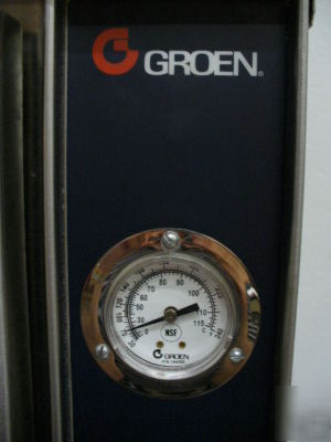 Used groen electric steamer vrc-6E vortex 2003 model 