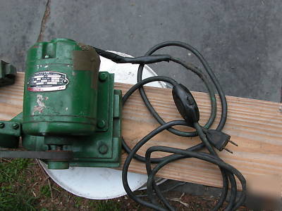 Vintage robbins & myers 1/4 hp bench motor with stand