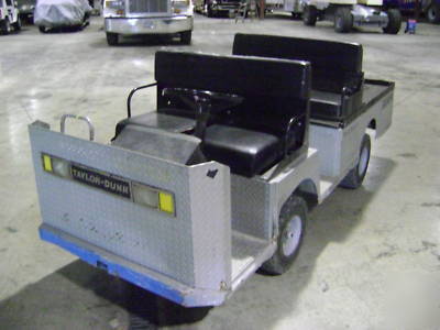 Taylor dunn electric utility cart