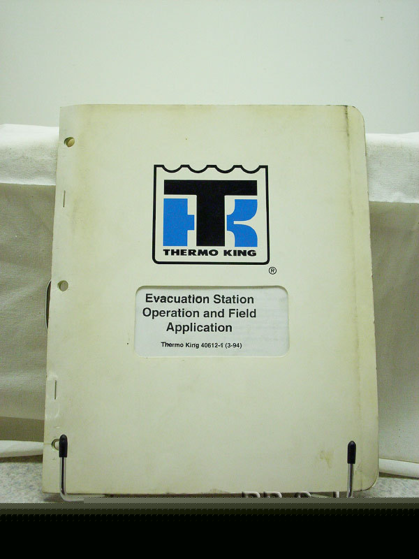 Thermo king evacuation station field operation manual