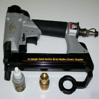Tradesman 18 gauge dual action nailer & stapler 8530