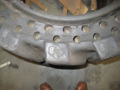 Used flat proof tire for bobcat w/out rim 12