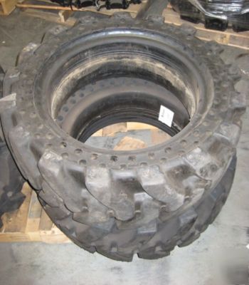 Used flat proof tire for bobcat w/out rim 12