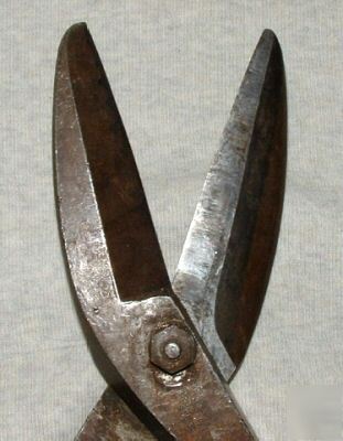 Vintage wiss-18 tin snips--13 1/2