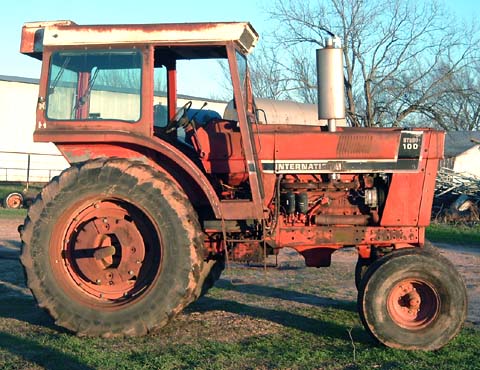 1976 ih international farmall hydro 100 black stripe