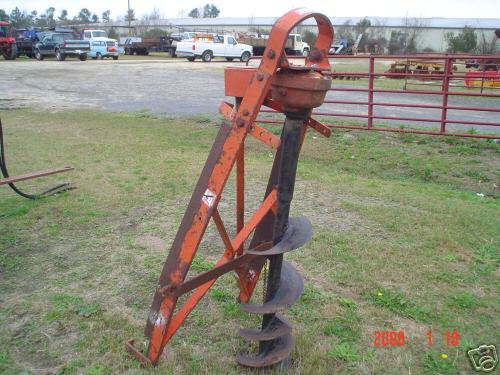 Allis chalmers post hole digger