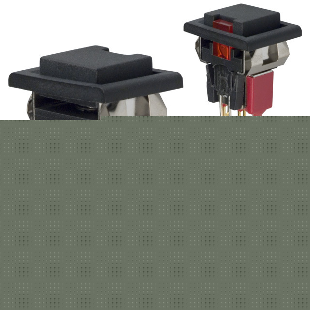 C&k push button switch spdt mom cap led snap-in 160 pcs