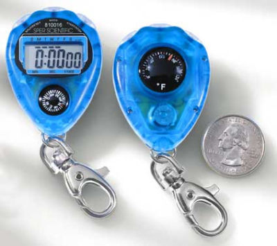 Clip-on stopwatch compass by sper scientific - 810016
