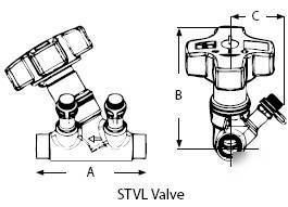 Danfoss stvl balancing valve 1-1/4
