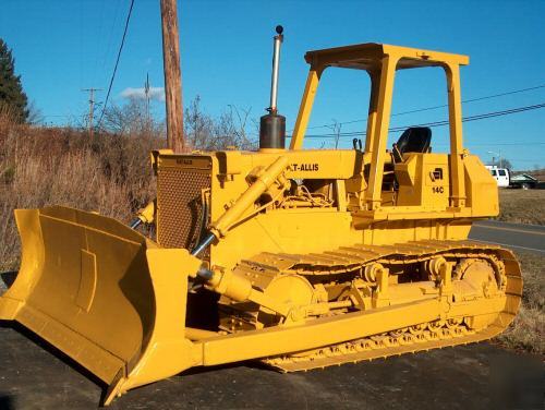 Fiat allis 14C dozer straight blade w/tilt nice ready 