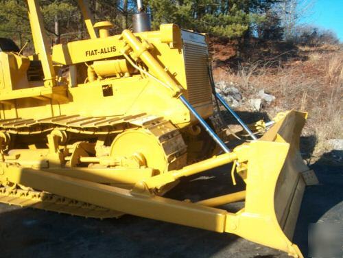 Fiat allis 14C dozer straight blade w/tilt nice ready 