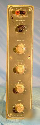 Heathkit decade resistance resistor box