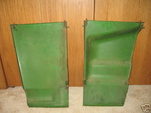 John deere 6030 open station engine side panels