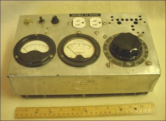 Metered variable line voltage control