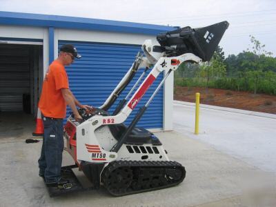 Mini track skid steer MT50 (walk behind) bobcat