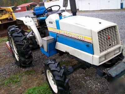 Mitsubishi MT300D 4 wh. drive 30 hp diesel tractor