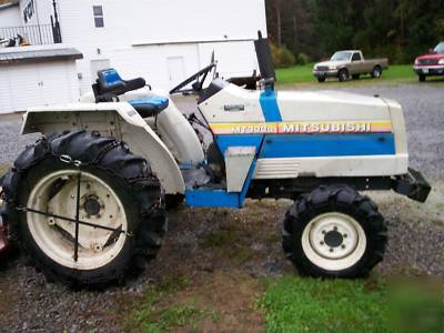 Mitsubishi MT300D 4 wh. drive 30 hp diesel tractor