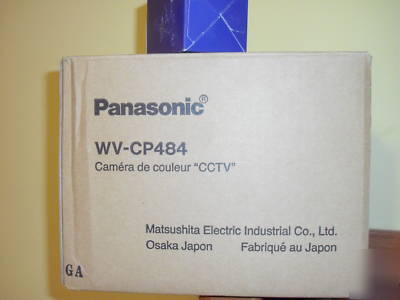 Panasonic wv-CP484 color ccvtv camera 