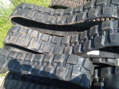 Rubber tracks: bobcat 337, 341, daewoo 55, samsung 50