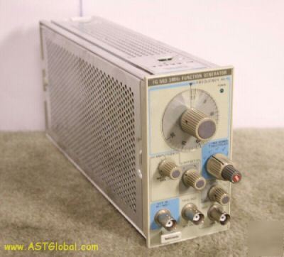 Tektronix fg 503 3 mhz function generator nice