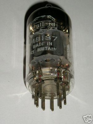 Valves/tubes mullard M8137 military versions of ECC83